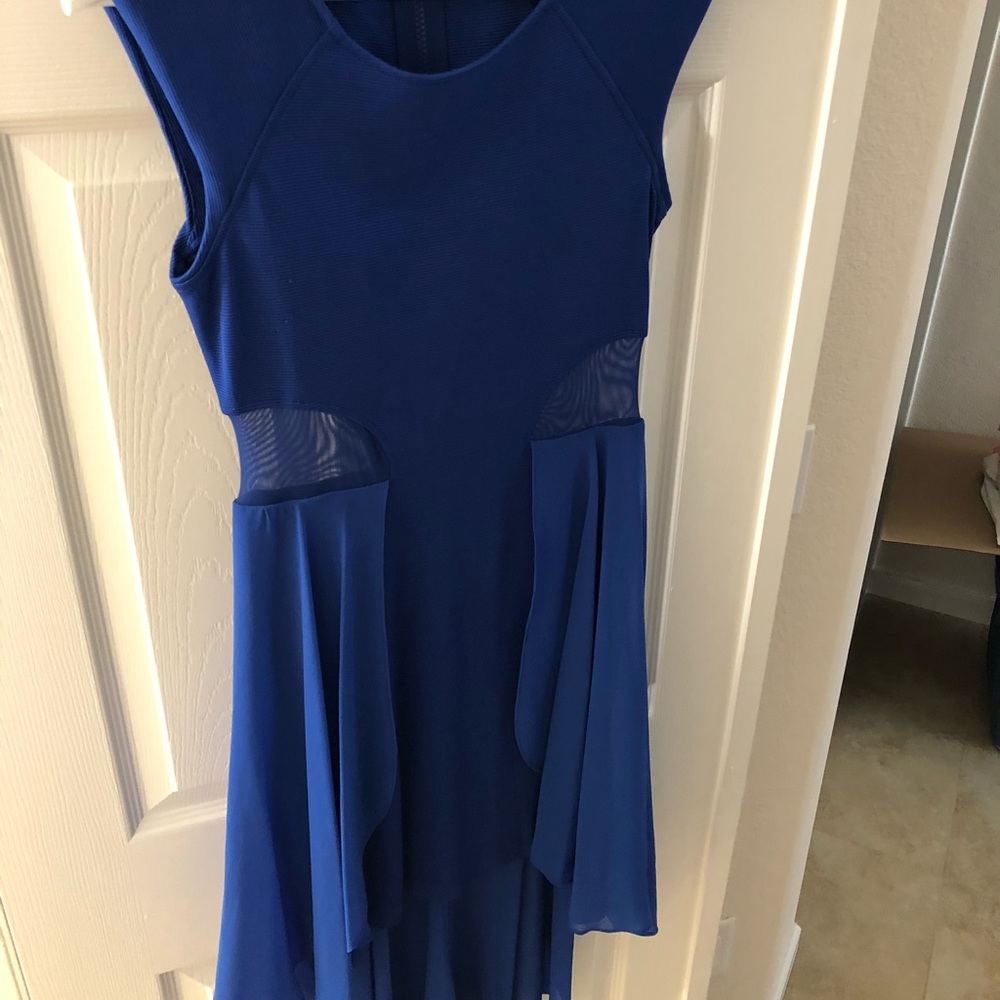 Bebe High Low Dress Gem